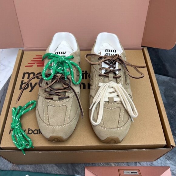NWB Miu Miu x New Balance 530 SL Sneakers🎢👵 - Picture 1 of 6